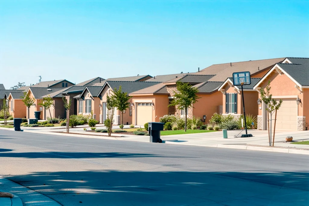 residential-solar-installation-in-a-suburban-hoa-style-homes