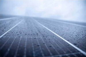 Solar Panels After a Storm